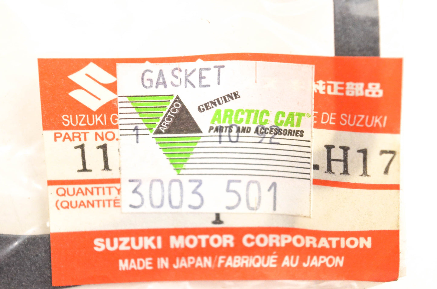 New OEM Arctic Cat 3003-501 Gasket NOS