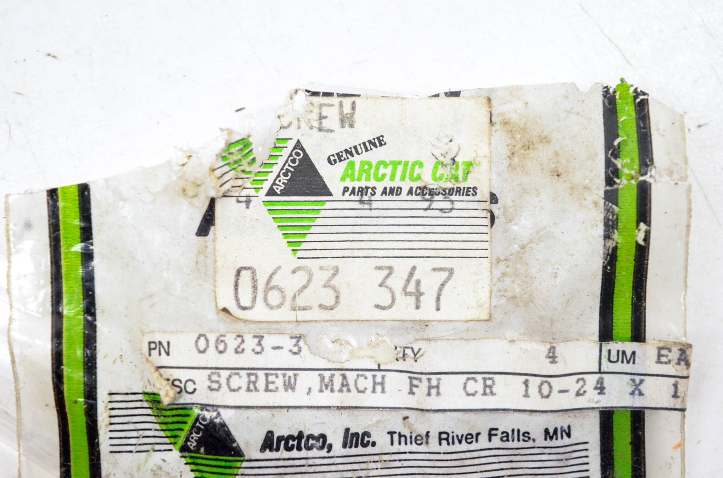 New OEM Arctic Cat 0623-347 Machine Screw 10-24 NOS