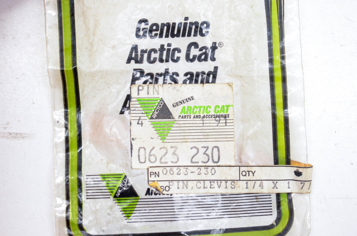 New OEM Arctic Cat 0623-230 Clevis Pins Qty 2 NOS