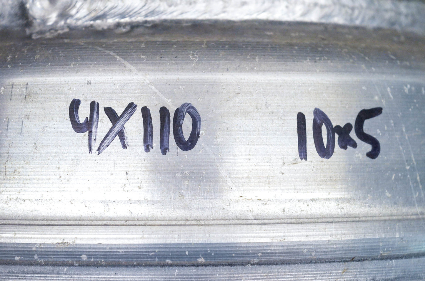 ITP 1025787700 Silver Wheel 10x5 2+3 4/110 Aluminum