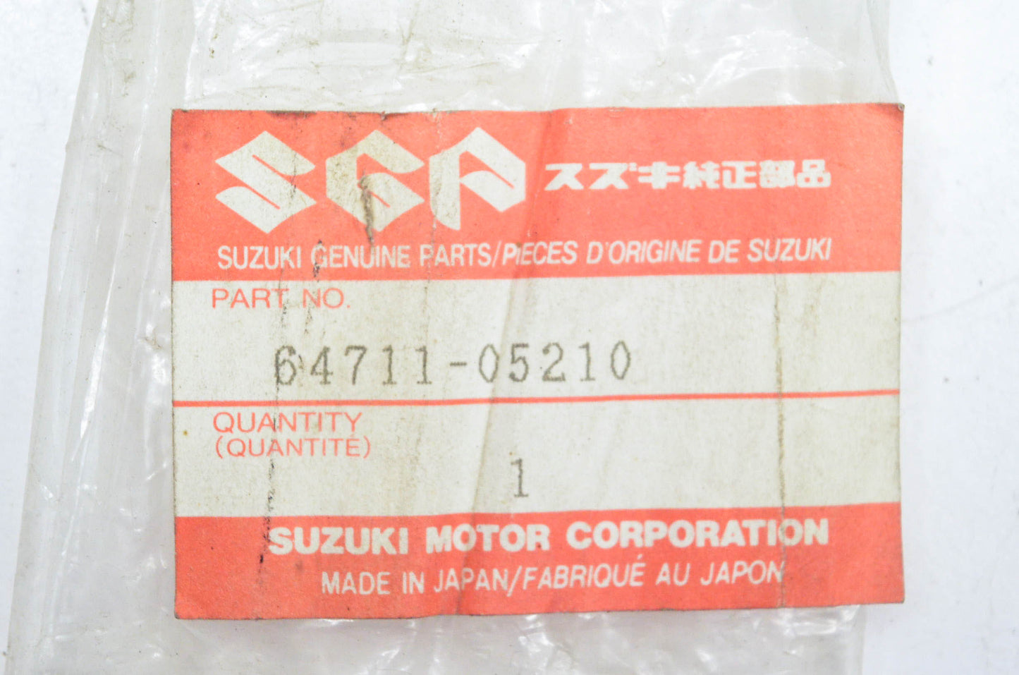 New OEM Suzuki 64711-05210 Rear Axle Rod NOS