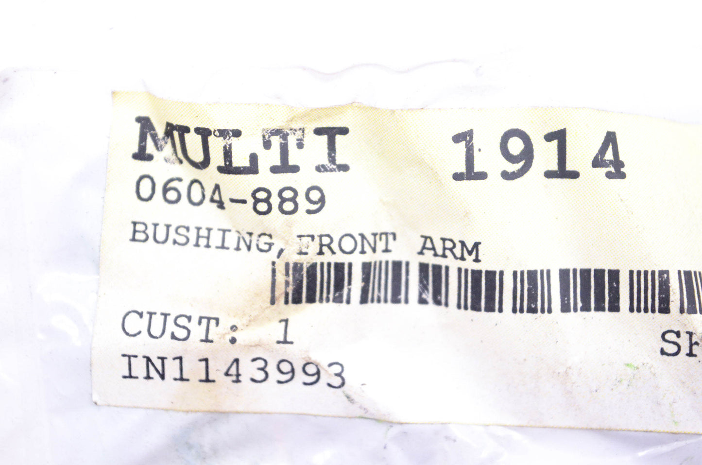 New OEM Arctic Cat 0604-889 Front Arm Bushing NOS
