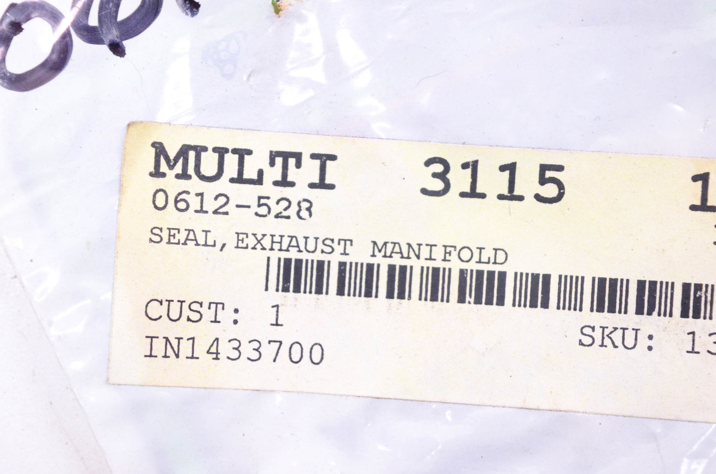 New OEM Arctic Cat 0612-528 Exhaust Manifold Seal NOS