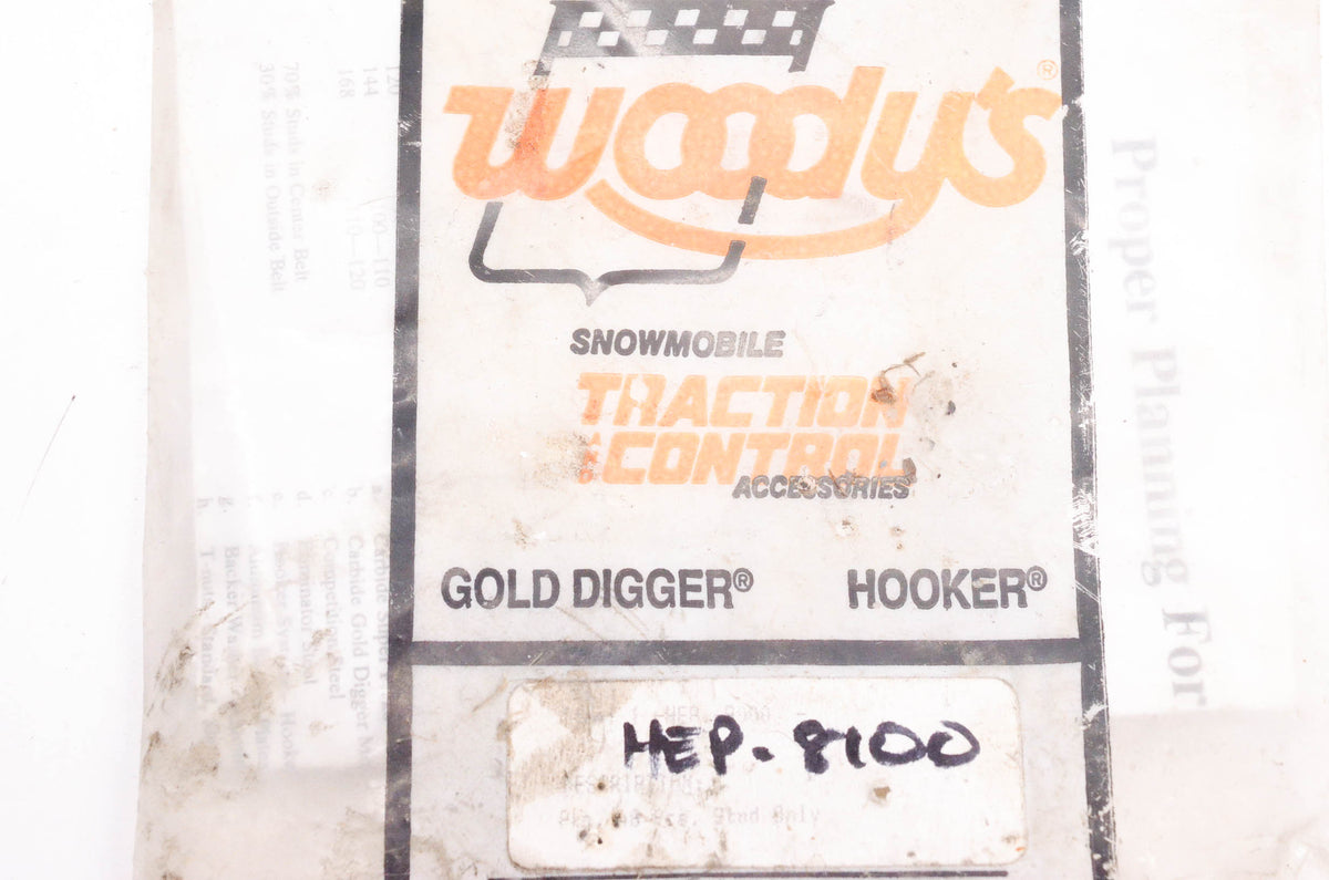 Woody's HEP-8100, 04-560 40 Degree Steel Eliminator Stud Kit NOS