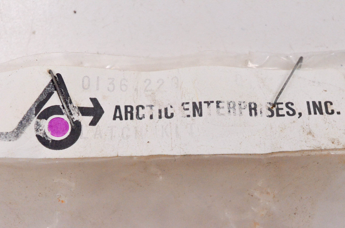 New OEM Arctic Cat 0136-220 Tool Box Latch Kit NOS