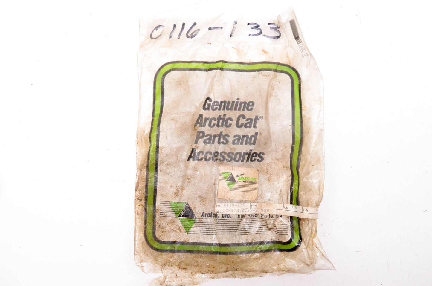 New OEM Arctic Cat 0116-133 RC35-2 90P Drive Chain NOS