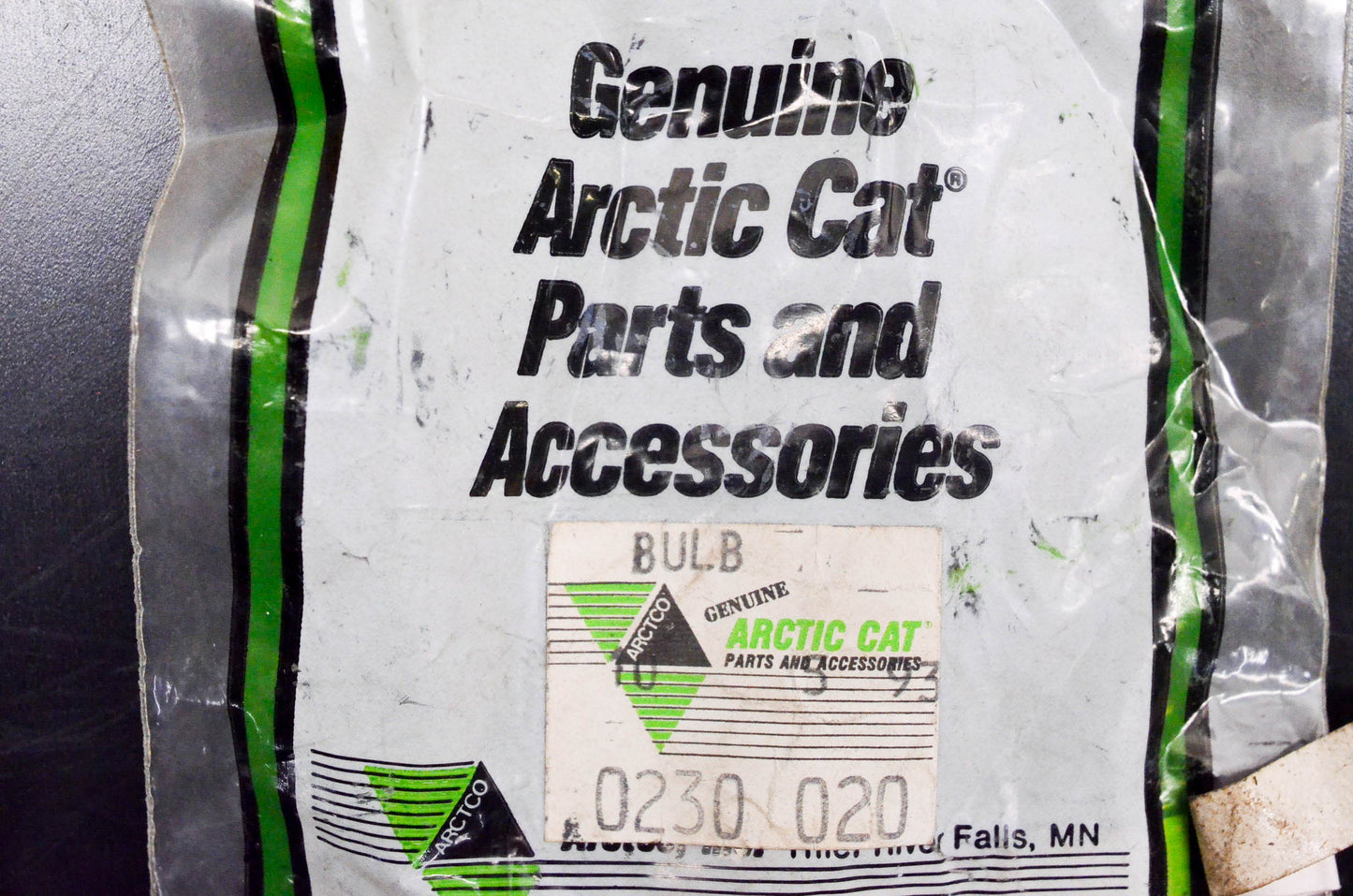 New OEM Arctic Cat 0230-020 T-10 Wedge Base Bulbs 12 V 3.4 W Qty 3 NOS