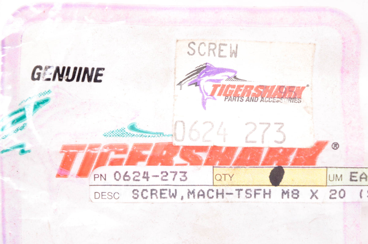 Tigershark 0624-273 Machine Screw M8x20 NOS