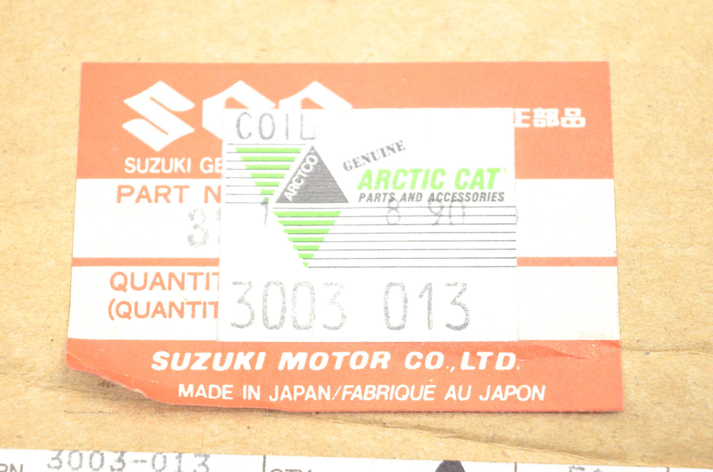 New OEM Arctic Cat 3003-013 Lighting Coil NOS