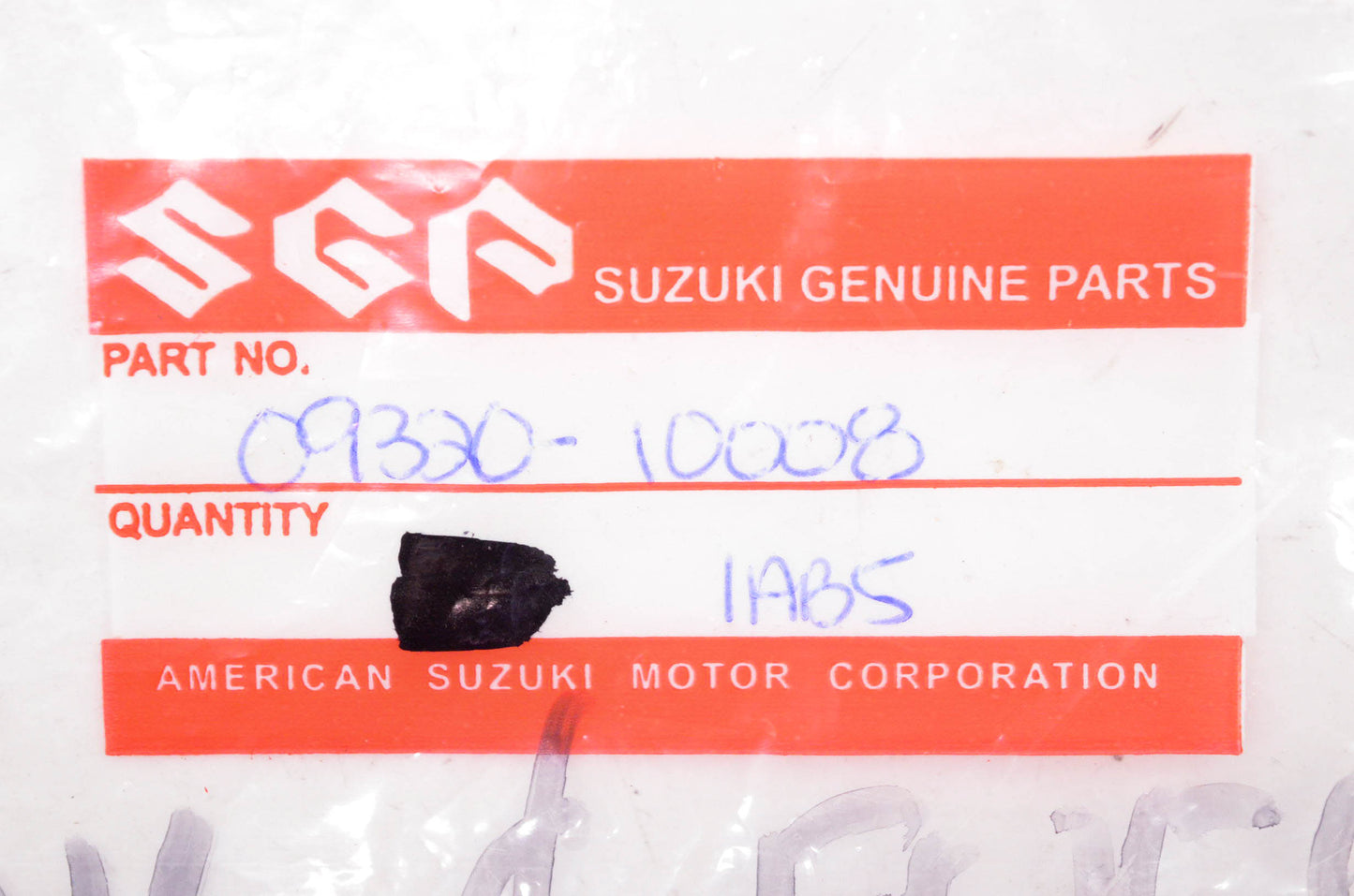 New OEM Suzuki 09320-10008 Fuel Tank Cushion NOS
