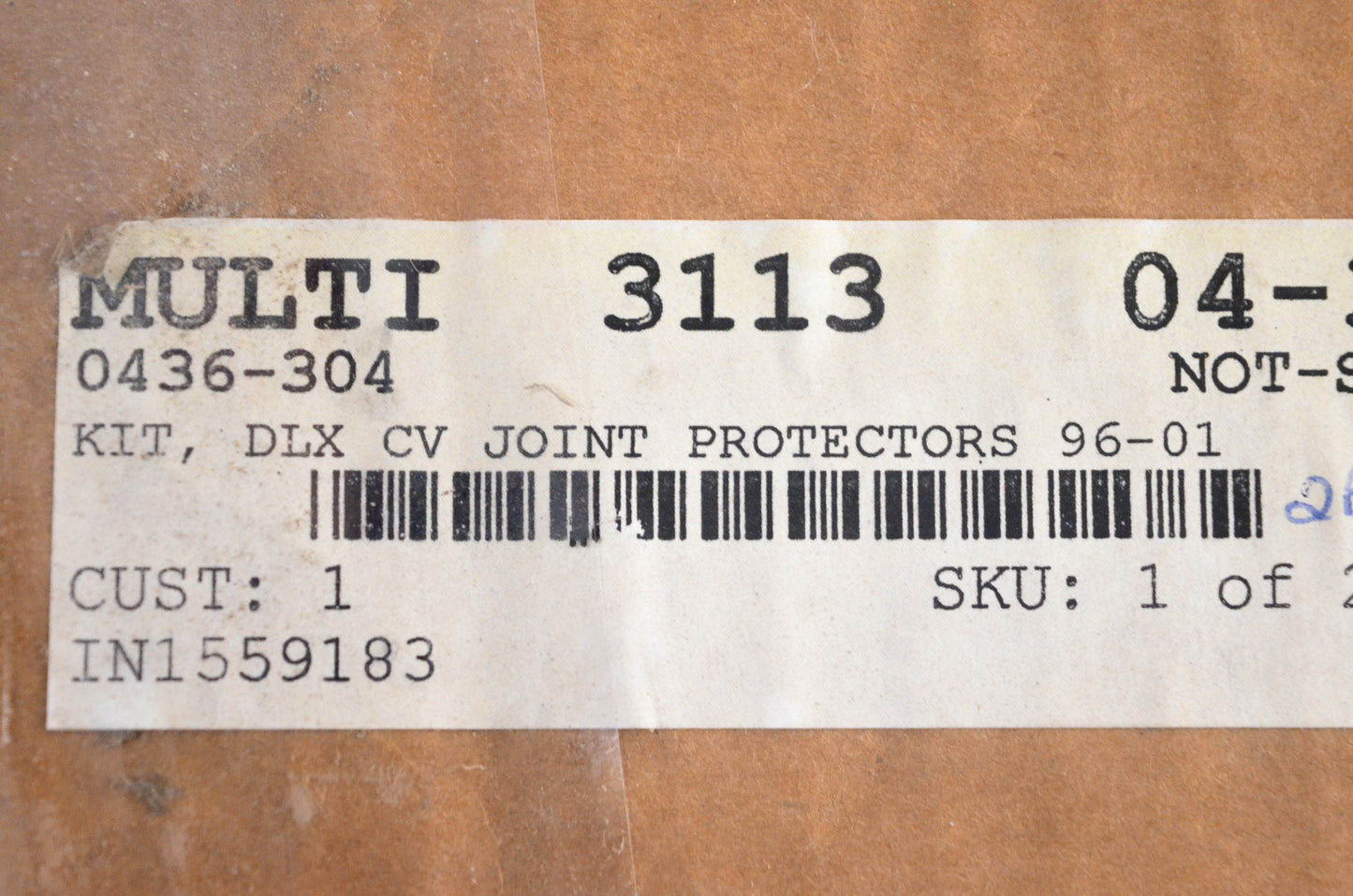 New OEM Arctic Cat 0436-304, 0436-253 Deluxe CV Joint Protector Kit NOS