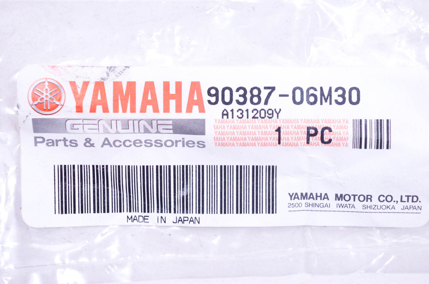 New OEM Yamaha 90387-06M30-00 Collar NOS