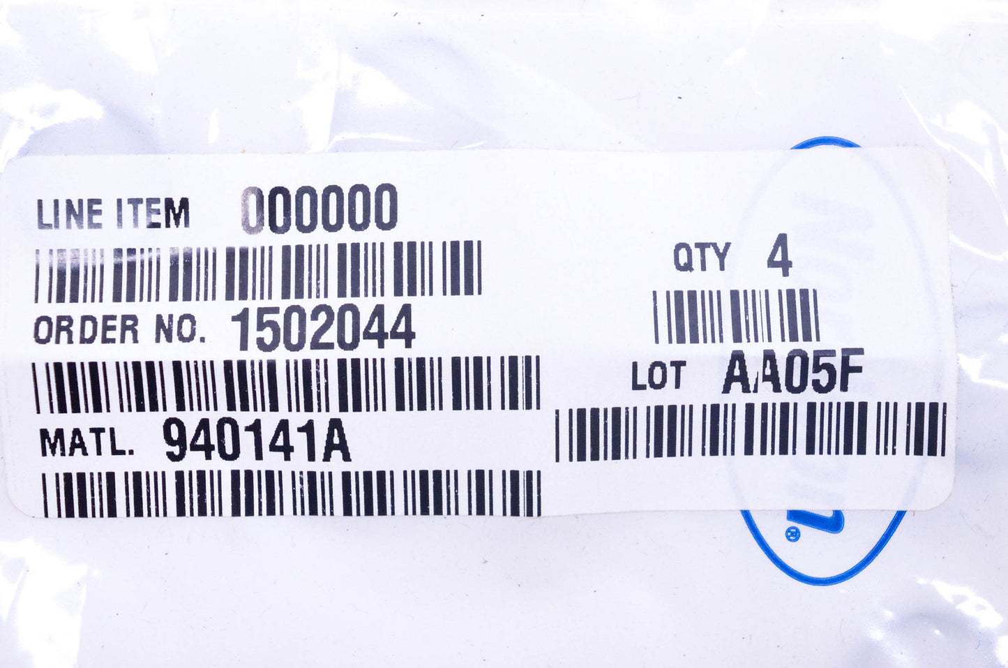 Nordson EFD 940141A O Rings Qty 4 NOS