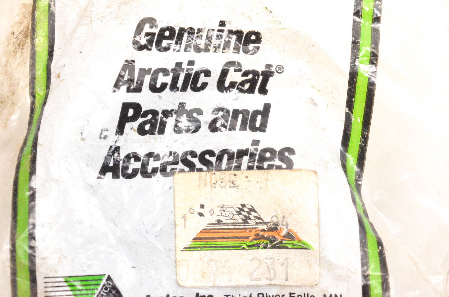 New OEM Arctic Cat 0604-231 Slide Rail Nose Piece NOS