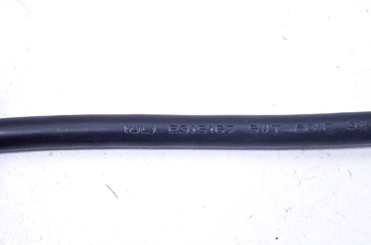 I-Sheng E315167, LL91924 SVT 300V 3 Prong Power Cable