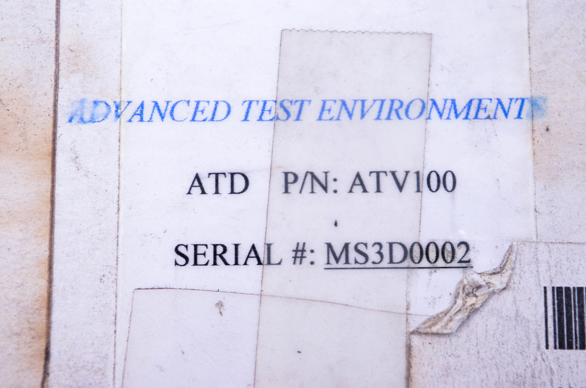 Advance Test Enviroments ATC100 ATV Anti Theft Device Kit NOS