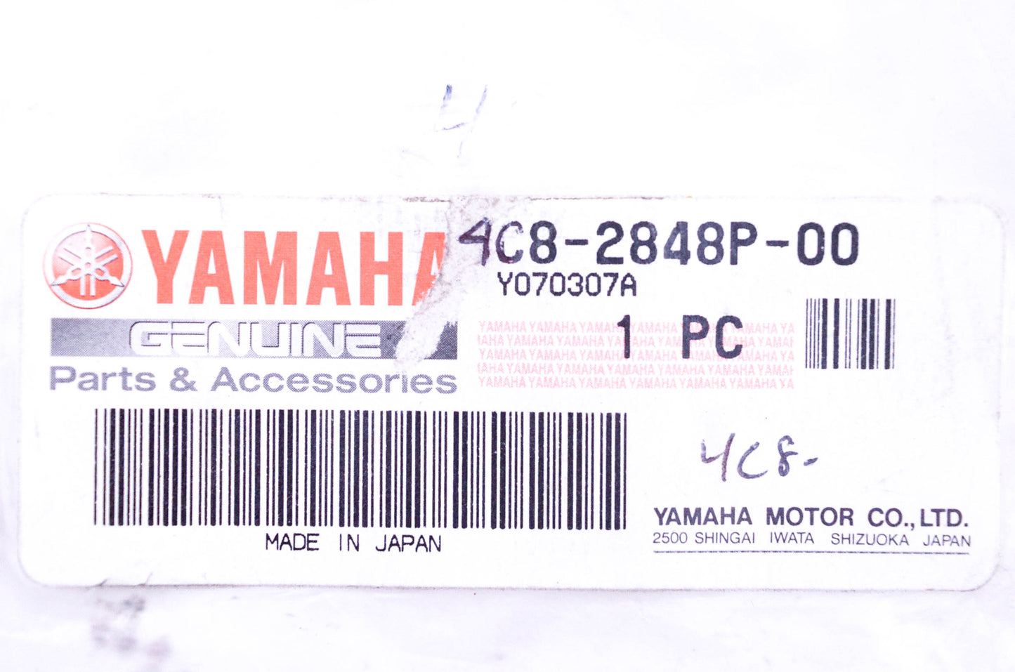 New OEM Yamaha 4C8-2848P-00-00 Seat #6 Pad NOS