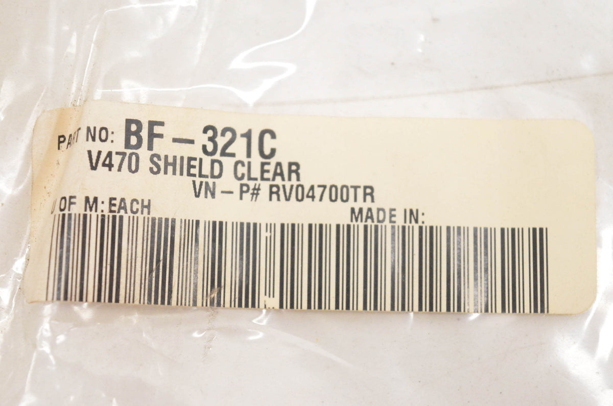 Bieffe BF321C Clear Helmet Shield NOS