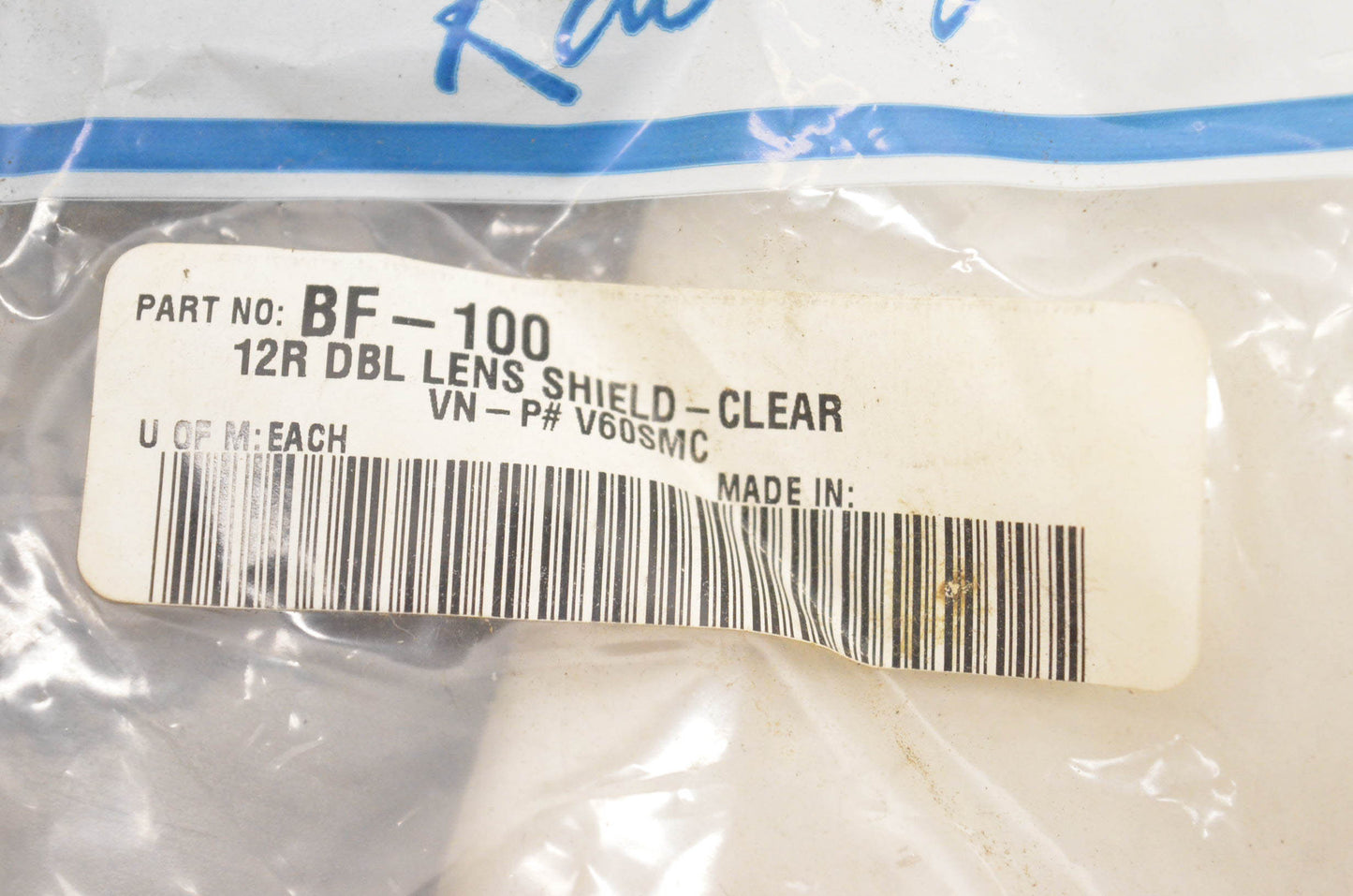 Bieffe BF-100 12R Double Lens Clear Shield NOS