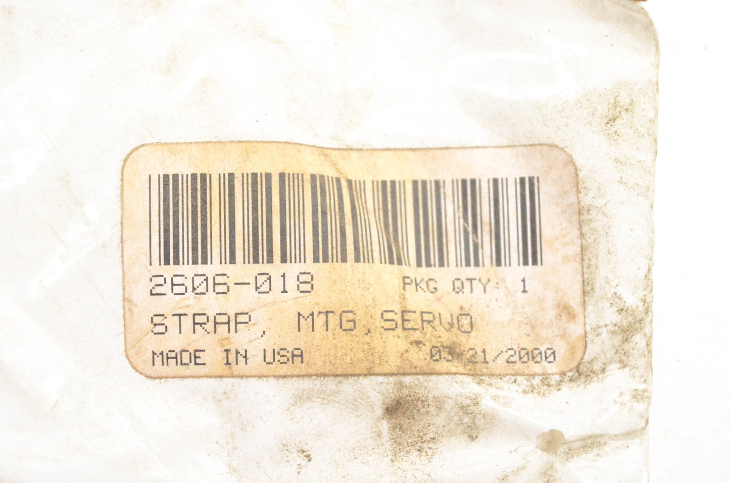 New OEM Arctic Cat 2606-018 MTG Servo Strap NOS
