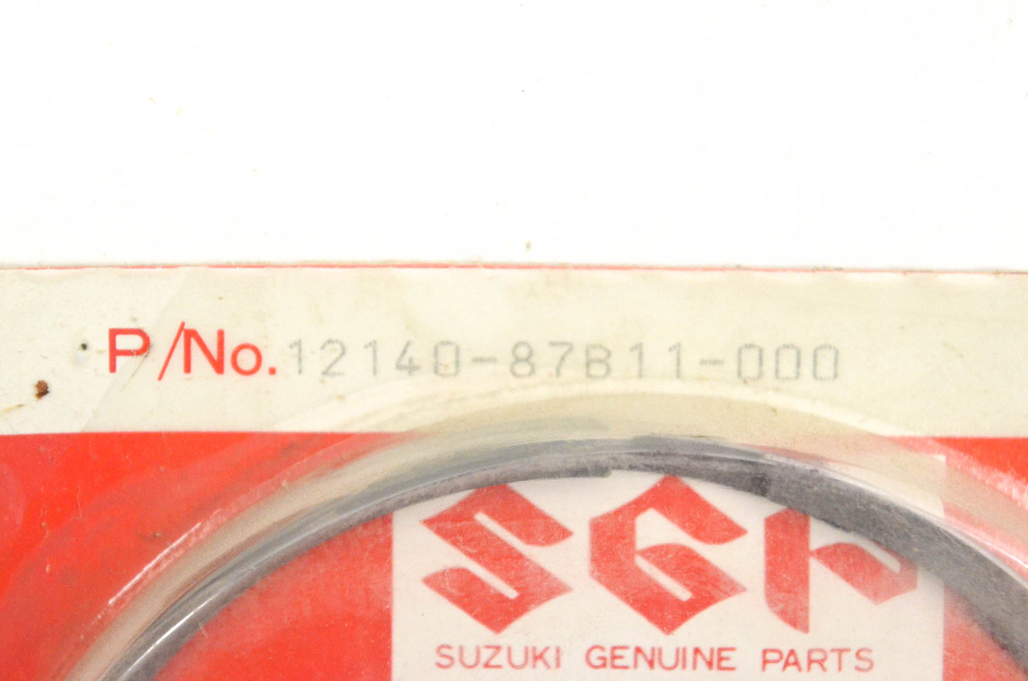 New OEM Suzuki 12140-87B11-000, 3003-822 Piston Ring Kit NOS