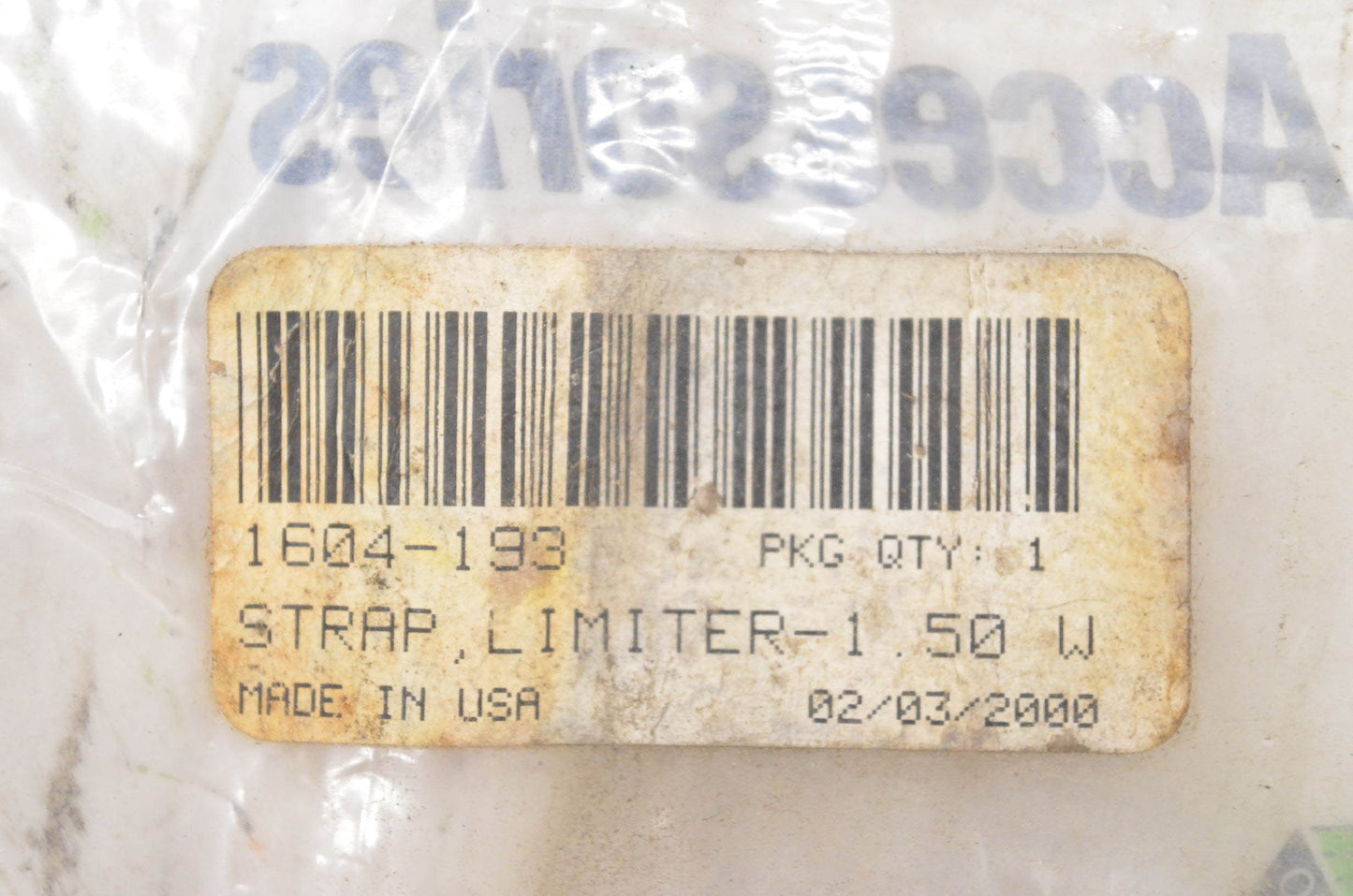 New OEM Arctic Cat 1604-193 Limiter Strap NOS
