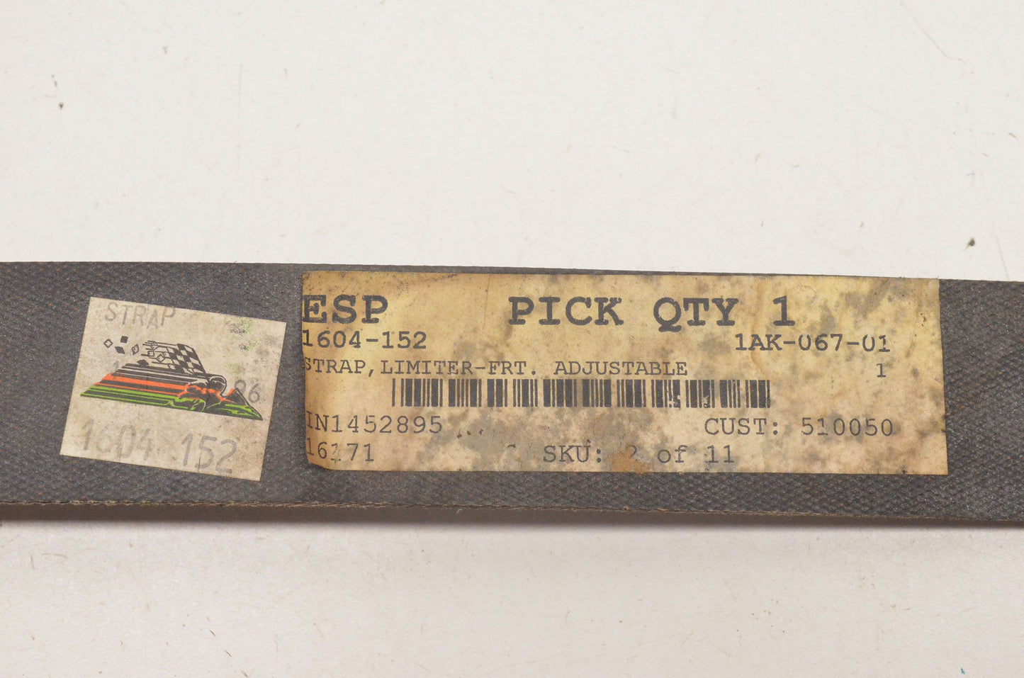 New OEM Arctic Cat 1604-152 Adjustable Front Limiter Strap NOS