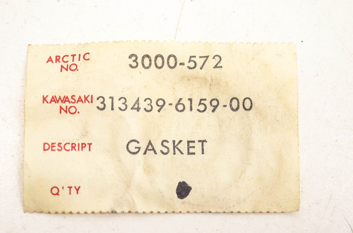 New OEM Arctic Cat 3000-572, 313439-6159-00 Gasket Ring NOS