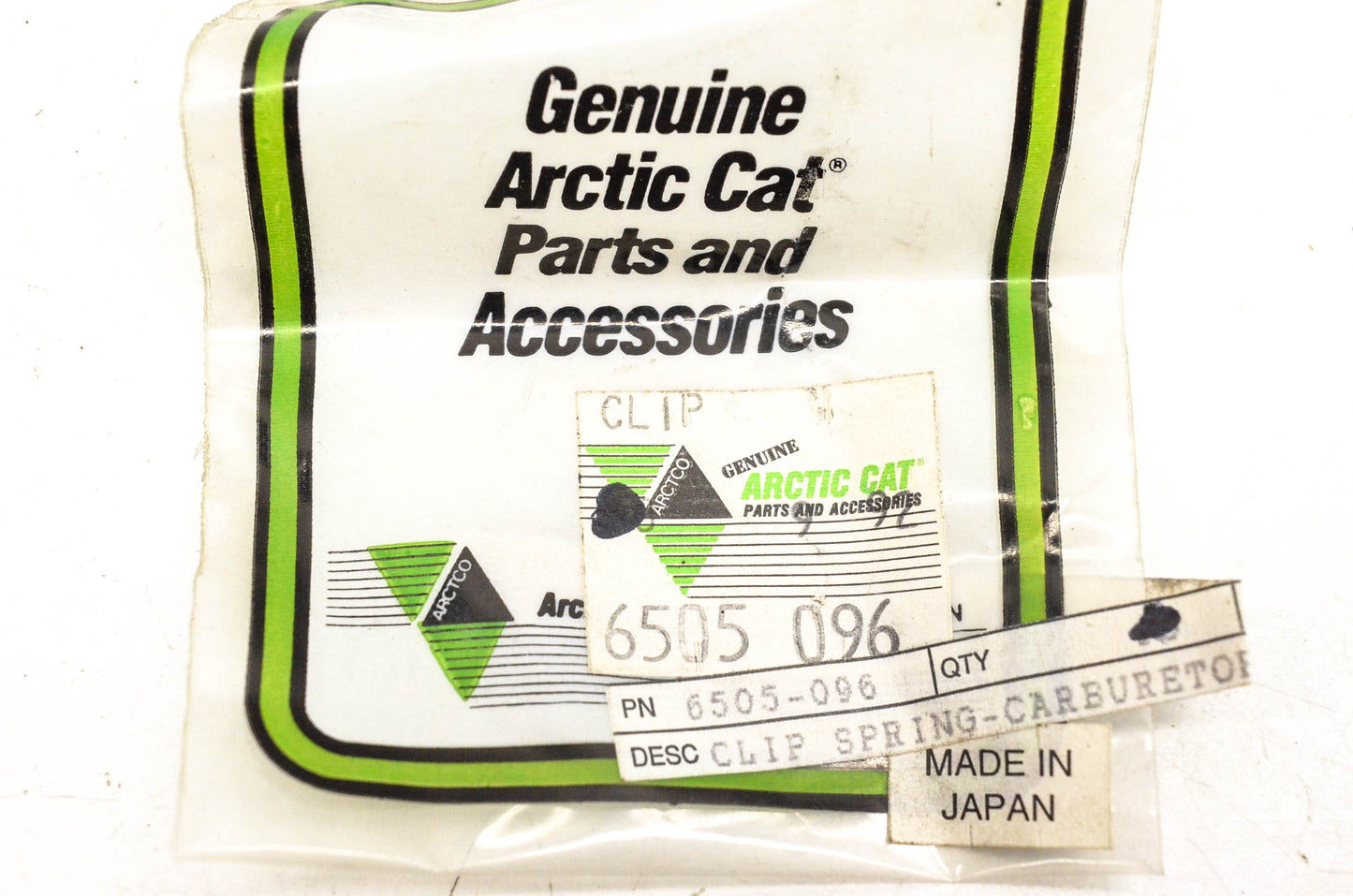 New OEM Arctic Cat 6505-096 Carburetor Clips Qty 6 NOS
