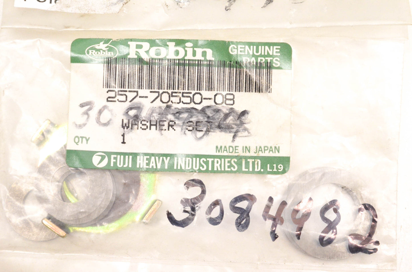 Robin 257-70550-08, 3084982 Washer Kit NOS