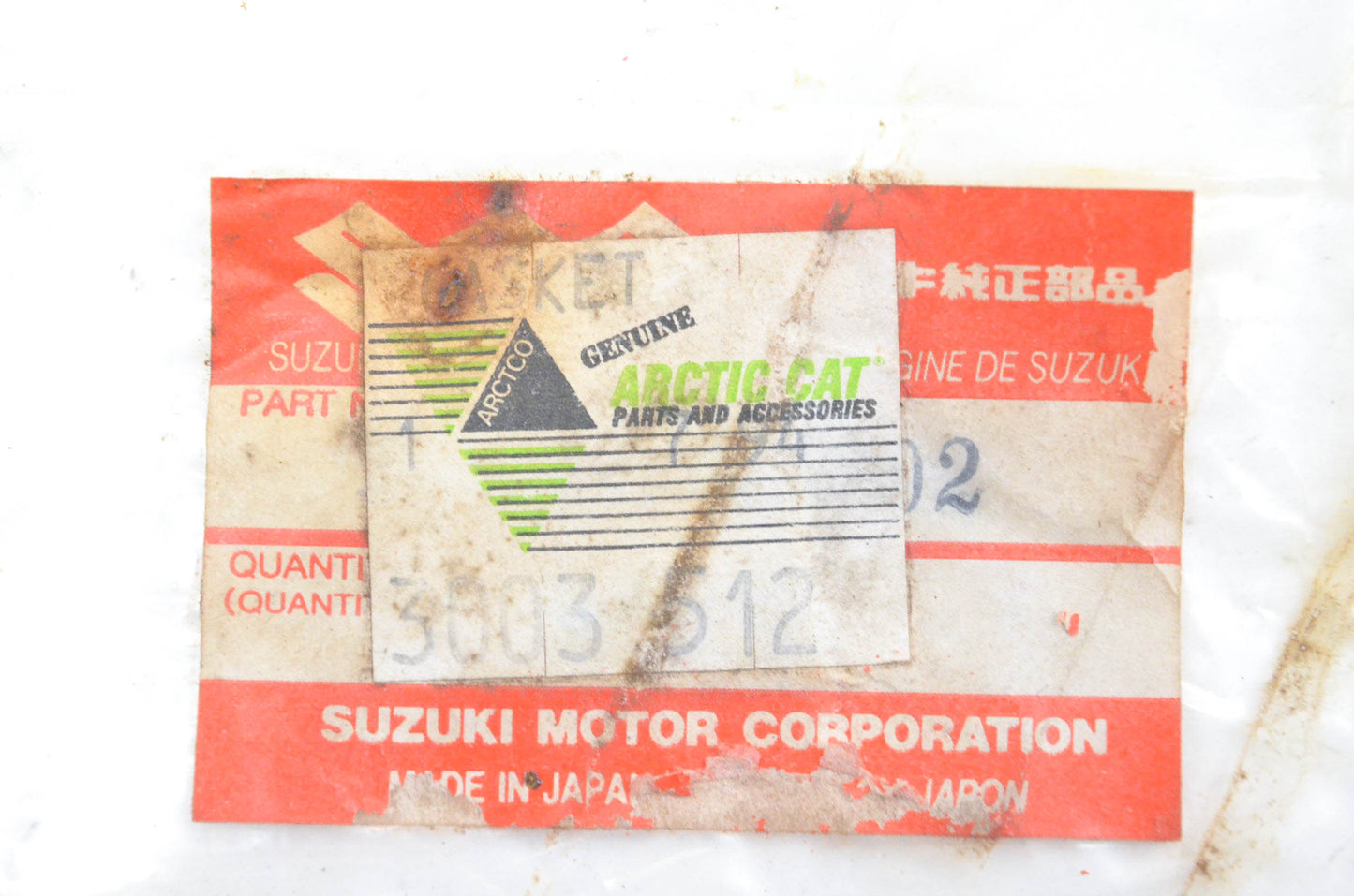 New OEM Arctic Cat 3003-512 Gasket Qty 2 NOS