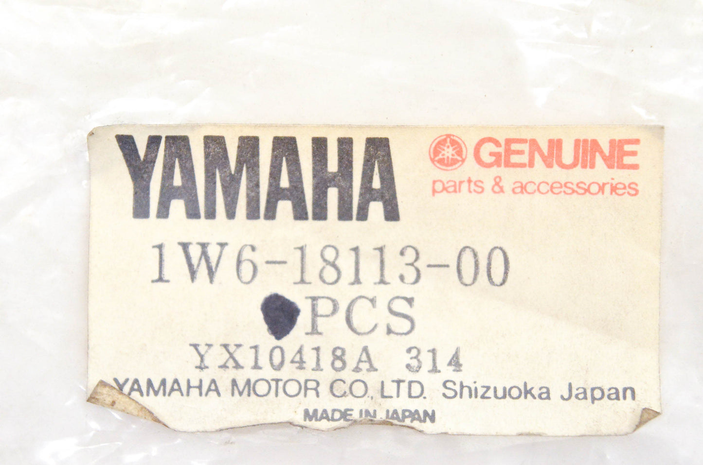New OEM Yamaha 1W6-18113-00-00 Shift Pedal Cover NOS