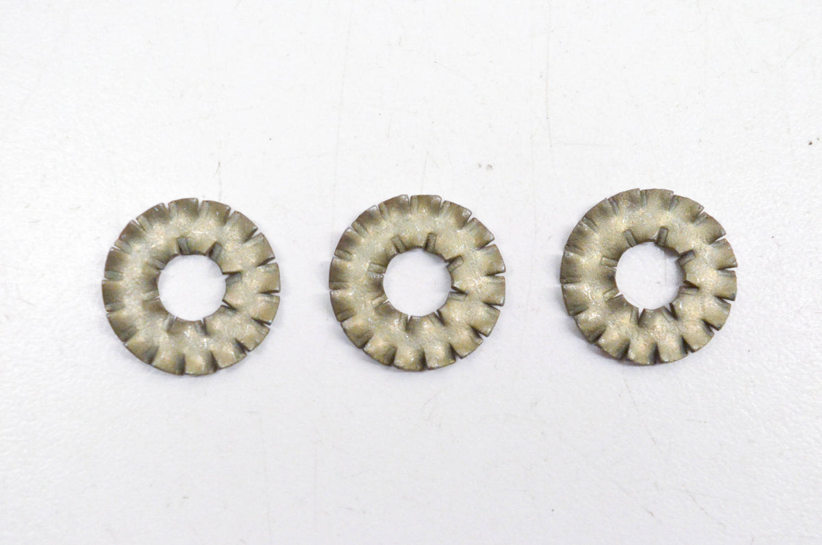 Aftermarket 250200041 Serrated Lock Washers Qty 3 NOS