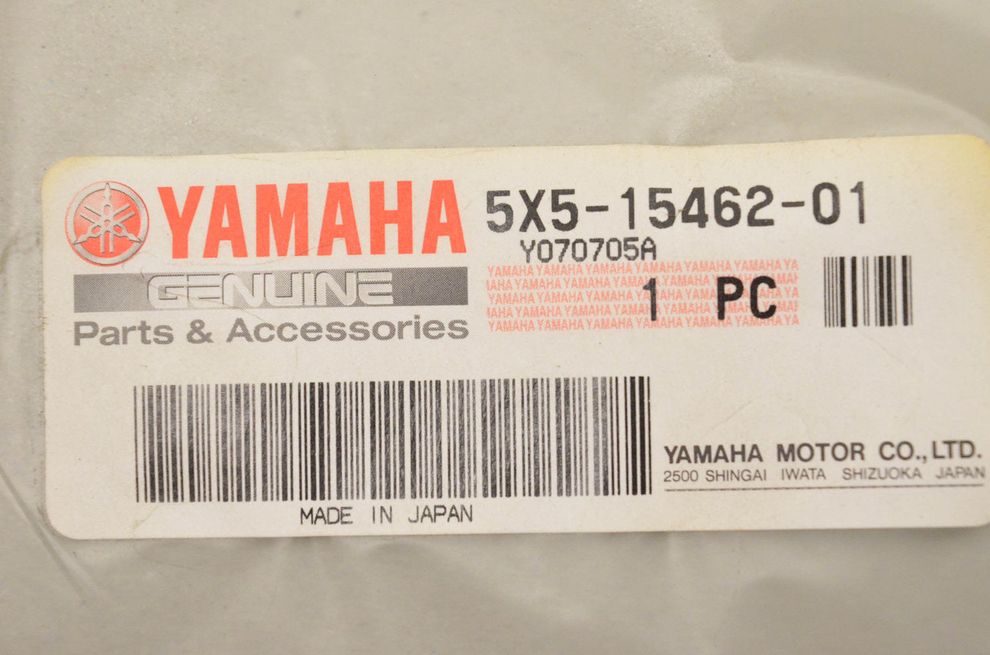 New OEM Yamaha 5X5-15462-01-00 Crankcase Cover Gasket NOS