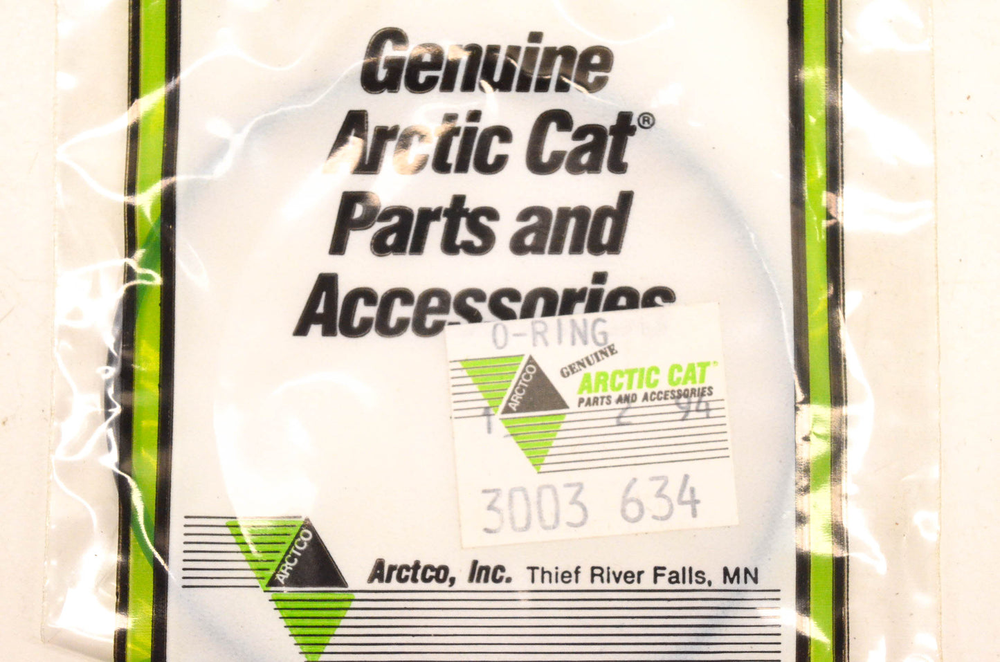 New OEM Arctic Cat 3003-634 O Ring NOS