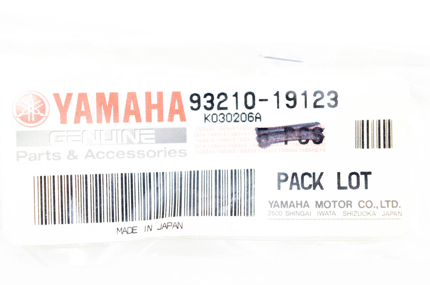New OEM Yamaha 93210-19123-00 O Rings Qty 3 NOS