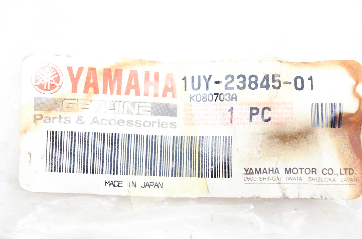 New OEM Yamaha 1UY-23845-01-00 Tie Rod End NOS