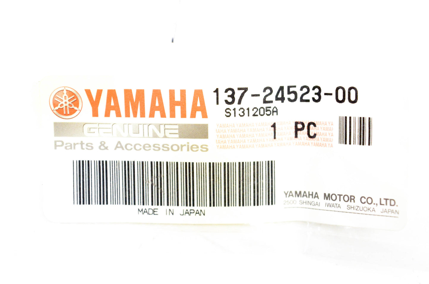New OEM Yamaha 137-24523-00-00 Petcock Packing Gasket NOS