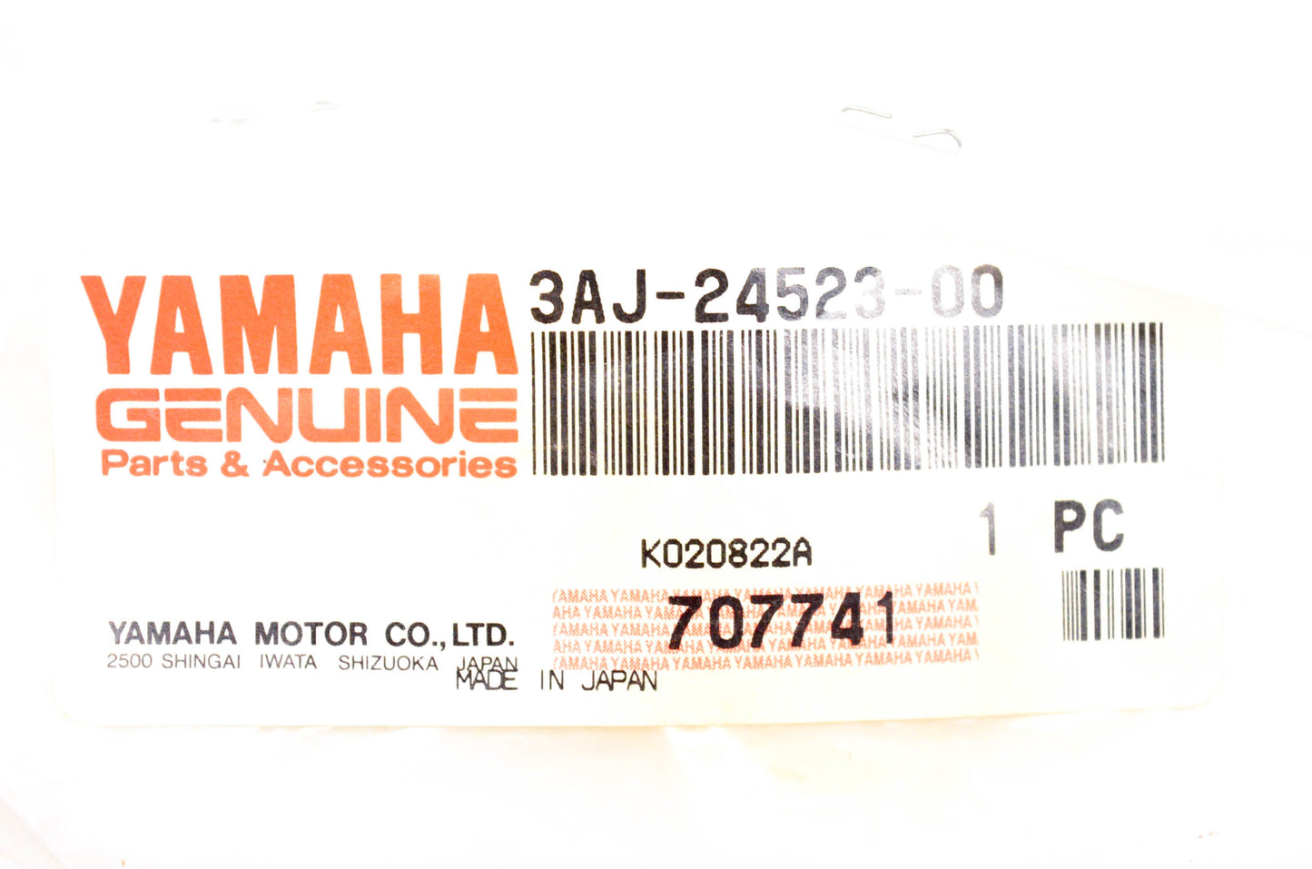 New OEM Yamaha 3AJ-24523-00-00 Packing Valve NOS