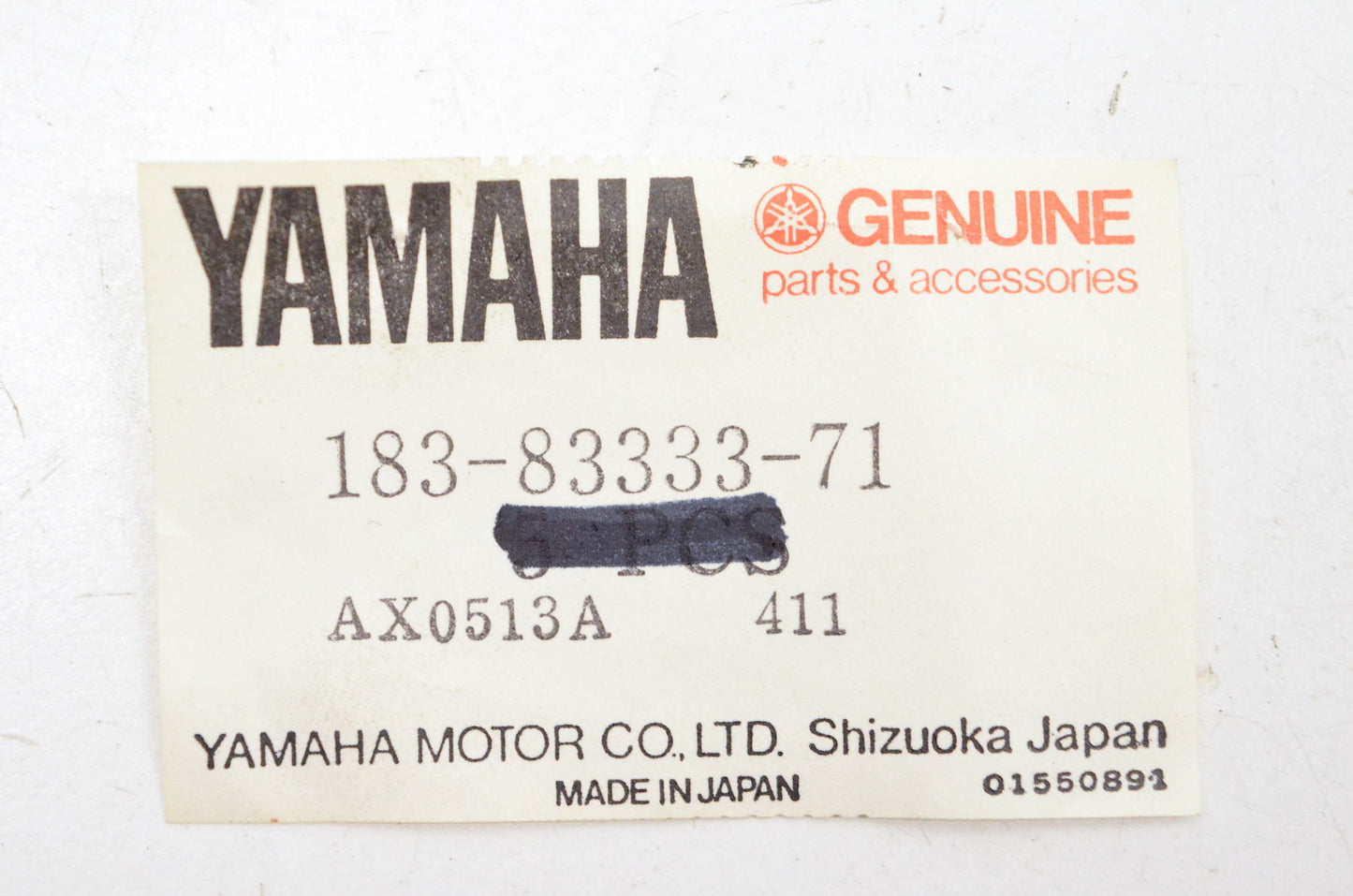 New OEM Yamaha 183-83333-71-00 Lens Fitting Screw NOS