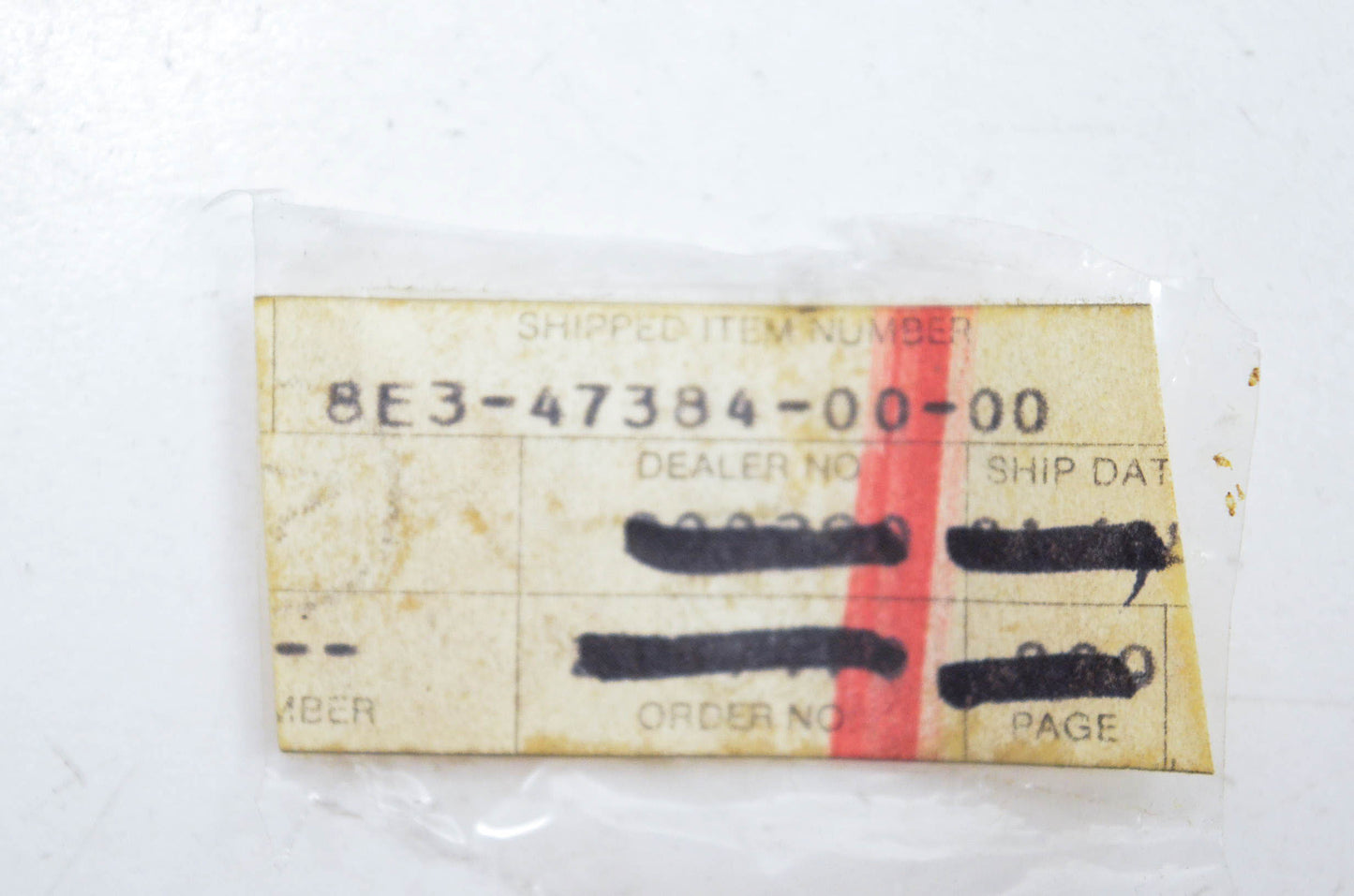 New OEM Yamaha 8E3-47384-00-00 Suspension Washer NOS