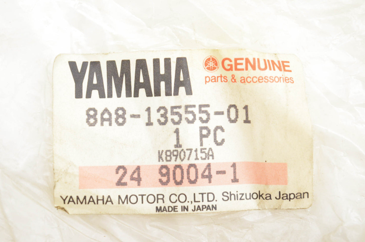 New OEM Yamaha 8A8-13555-01-00 Carburetor Mount NOS