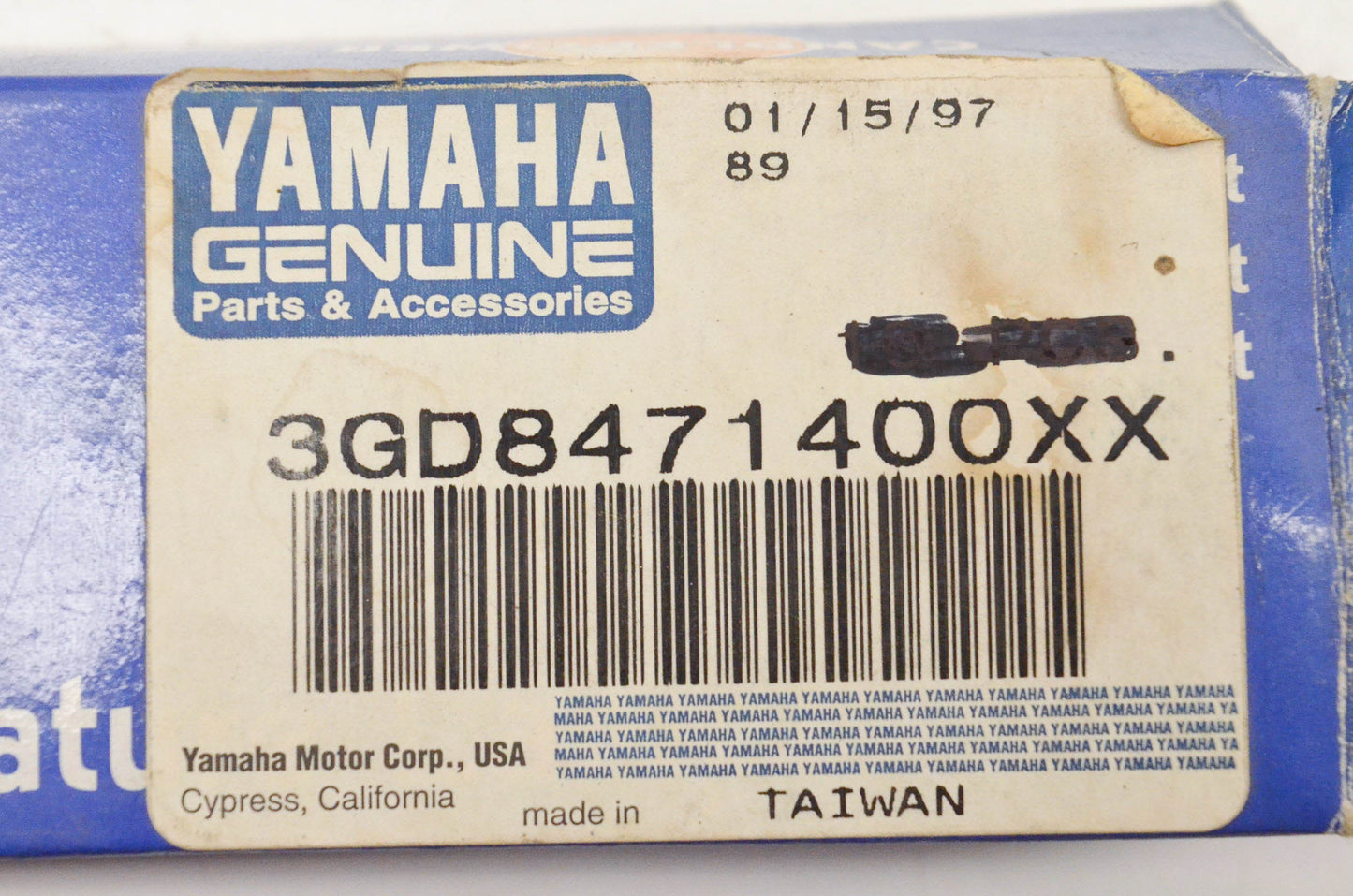 New OEM Yamaha 3GD-84714-00-XX Candlepower 12V Headlamp Bulbs Qty 2 NOS