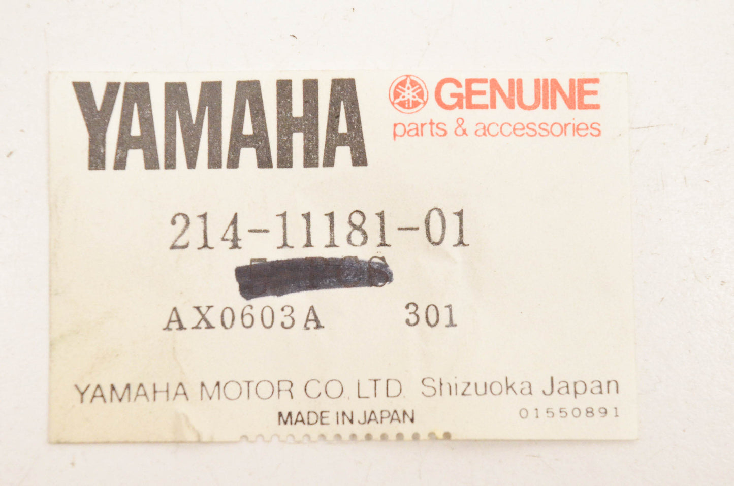 New OEM Yamaha 214-11181-01-00 Cylinder Head Gasket NOS