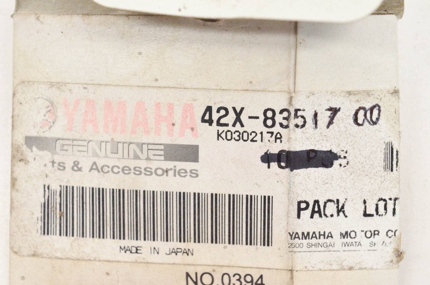 New OEM Yamaha 42X-83517-00-00 Meter Bulb NOS