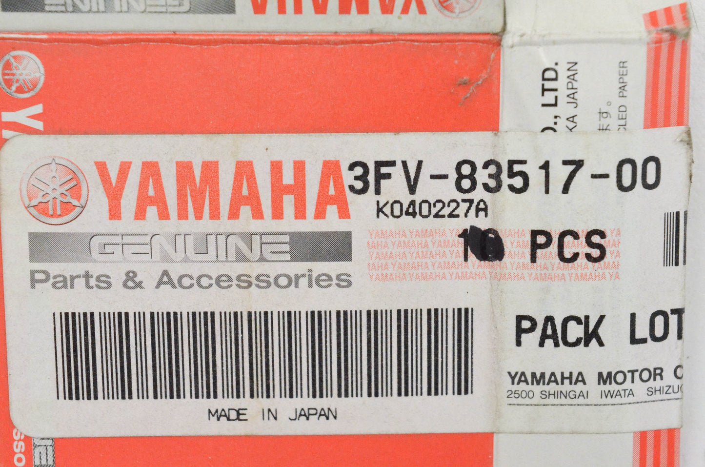 New OEM Yamaha 3FV-83517-00-00 12v 1.7w Meter Bulb NOS