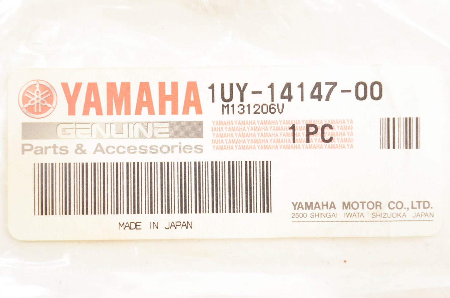 New OEM Yamaha 1UY-14147-00-00 O Ring NOS