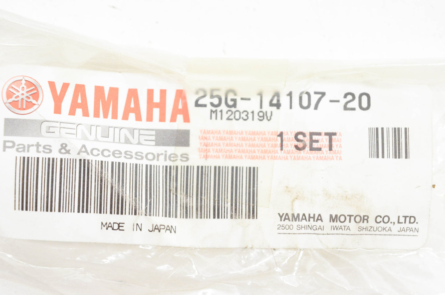 New OEM Yamaha 25G-14107-20-00 Needle Valve Kit NOS