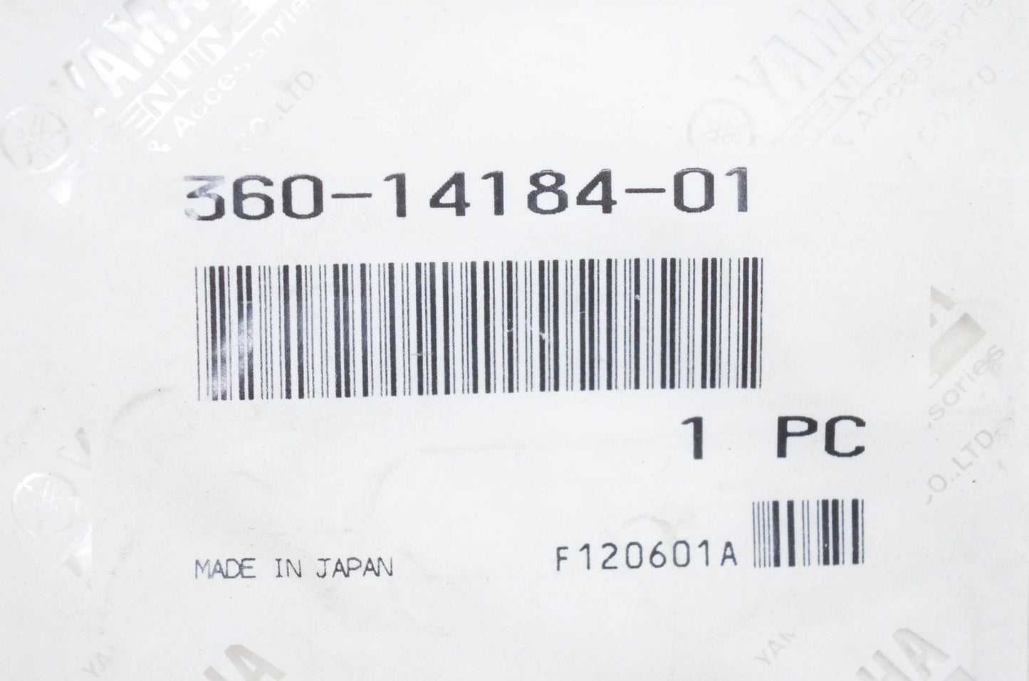 New OEM Yamaha 360-14184-01-00 Float Chamber Gasket NOS