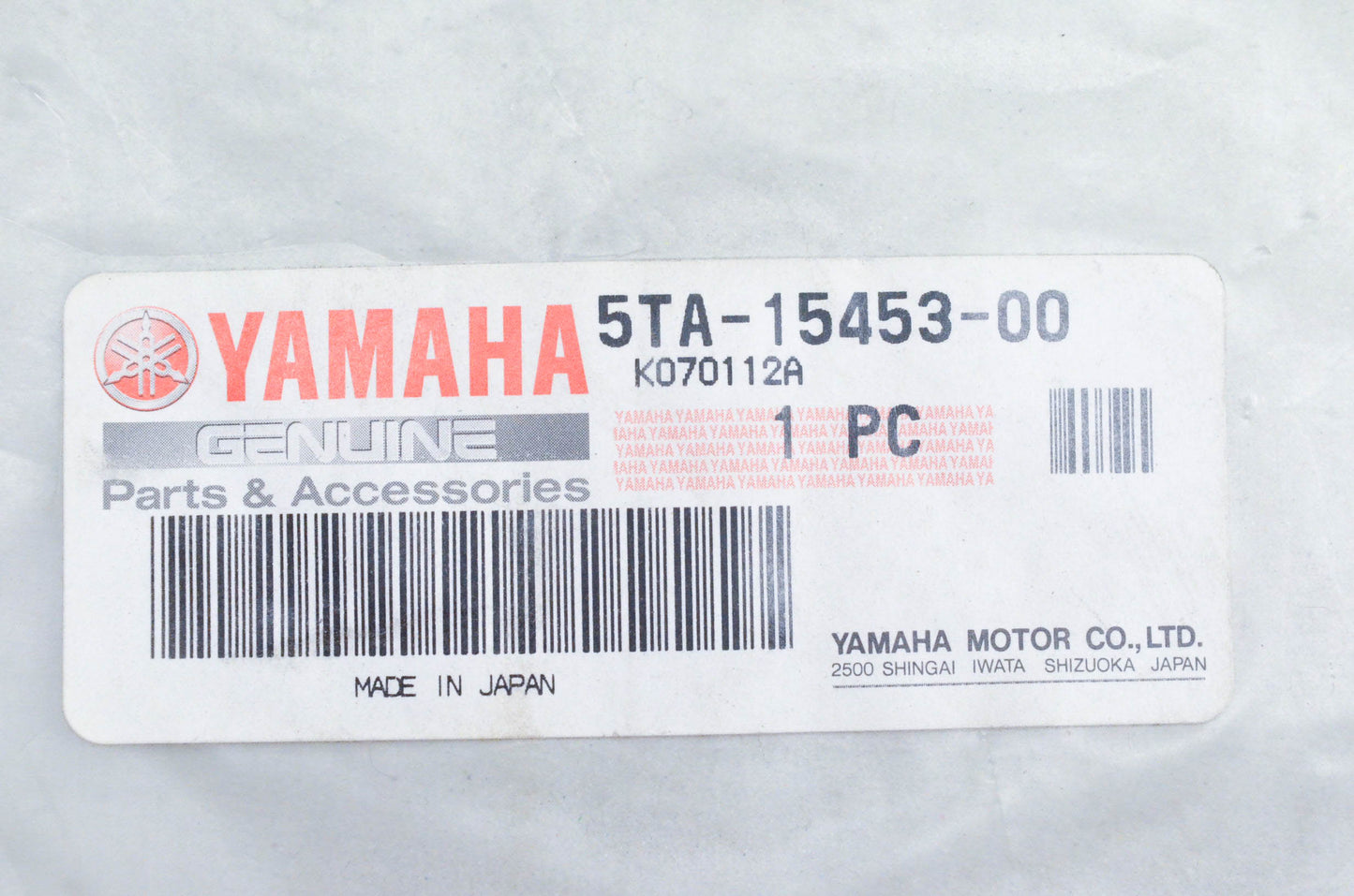 New OEM Yamaha 5TA-15453-00-00 Gasket NOS
